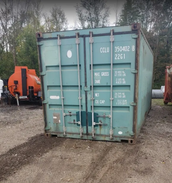 Blue 20' Used Container